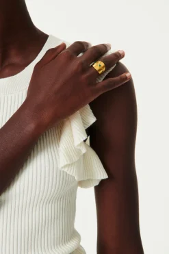 Discount Des Petit Hauts Bague Pampy ONYX VERT