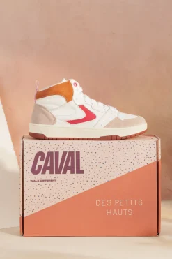 Clearance Des Petit Hauts Baskets Snake MULTICO