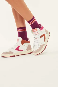 Clearance Des Petit Hauts Baskets Snake MULTICO
