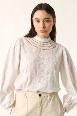 New Des Petit Hauts Blouse Ethan ECRU