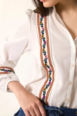 New Des Petit Hauts Blouse Reneto ECRU