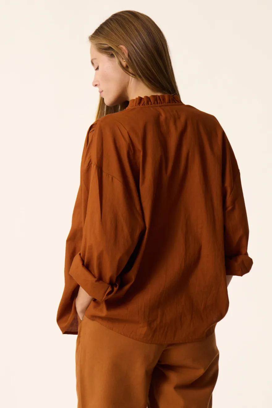 Sale Des Petit Hauts Blouse Rudy ECUREUIL