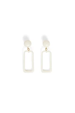 Hot Des Petit Hauts Boucles D'Oreilles Melouan ECRU