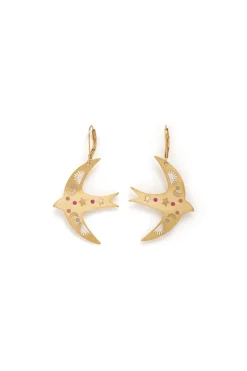 Discount Des Petit Hauts Boucles D'eilles Mouss OR