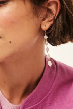 Outlet Des Petit Hauts Boucles D'Oreilles Paelo KUNZITE