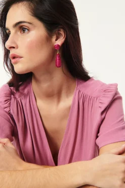 New Des Petit Hauts Boucles D'Oreilles Paki NUBIA