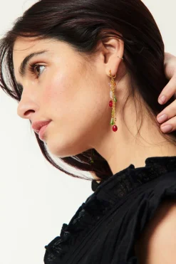 Best Des Petit Hauts Boucles D'Oreilles Pauliana OR/MULTICO