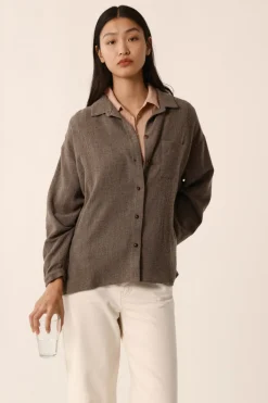 Outlet Des Petit Hauts Chemise Vanille TAMAN