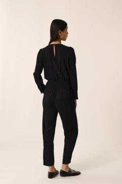 Clearance Des Petit Hauts Combi pantalon Rafou NOIR