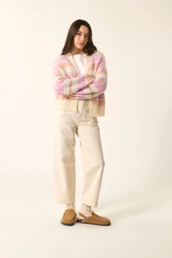 Outlet Des Petit Hauts Gilet Albus JACQUARD