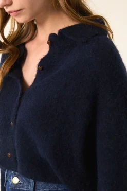 Discount Des Petit Hauts Gilet Anouk MARINE