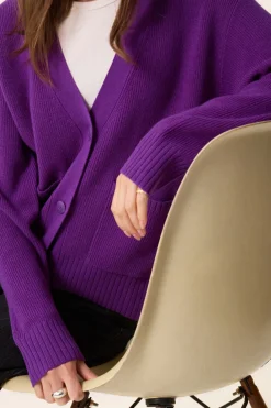 Best Des Petit Hauts Gilet Artimus VIOLETTE