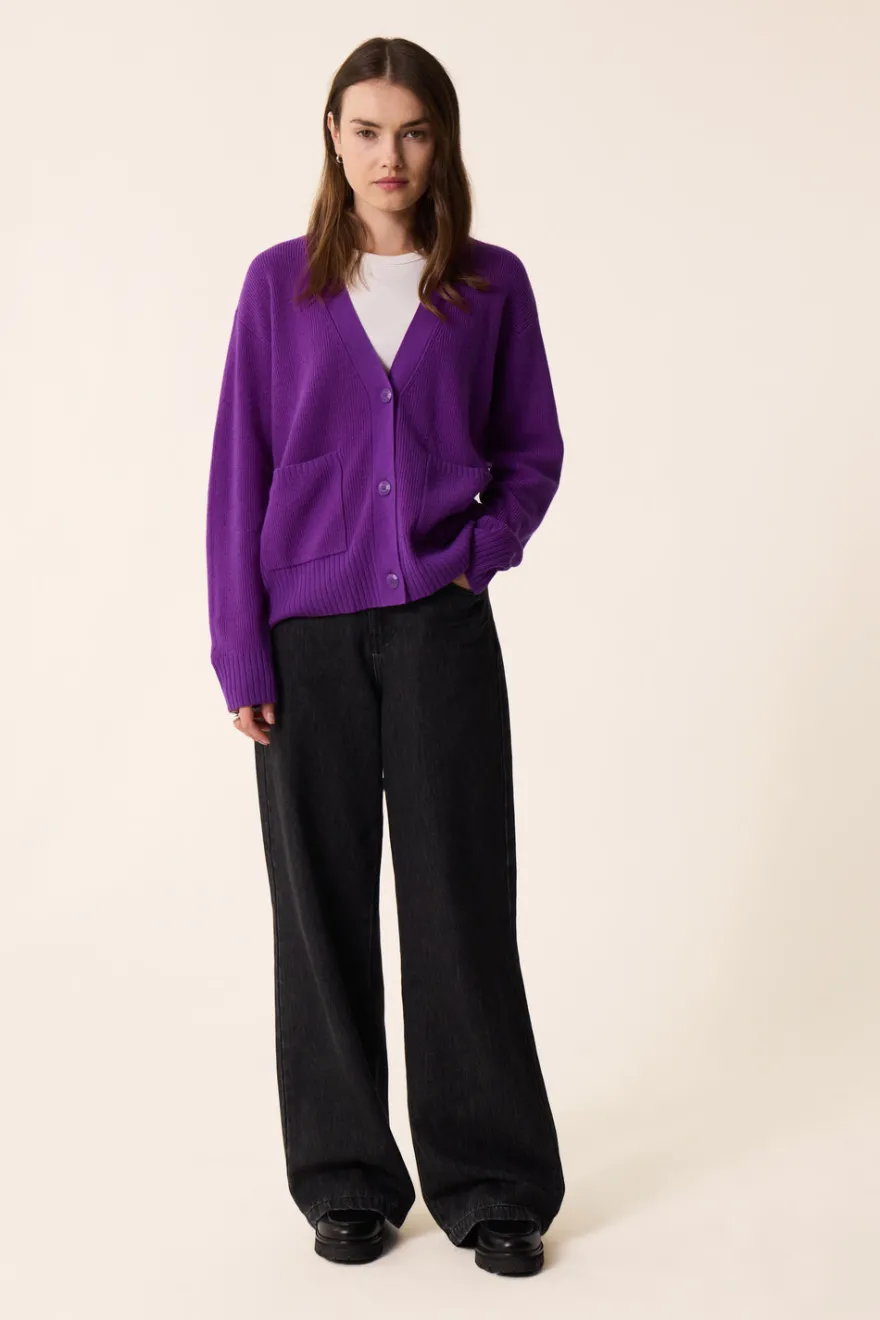 Best Des Petit Hauts Gilet Artimus VIOLETTE