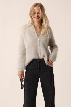 Hot Des Petit Hauts Gilet Bea GRIS CHINE