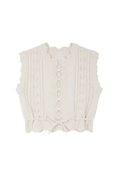 Hot Des Petit Hauts Gilet Dolly CREME