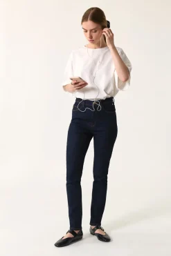 Outlet Des Petit Hauts Jean Lulu INDIGO