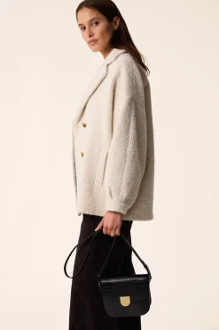 New Des Petit Hauts Manteau Yago CREME