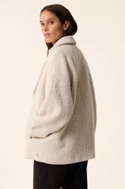 New Des Petit Hauts Manteau Yago CREME
