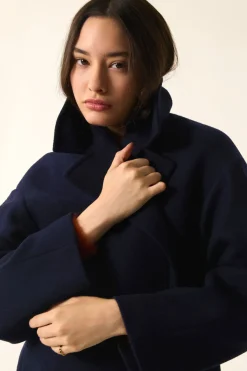 Online Des Petit Hauts Manteau Yasmine MARINE