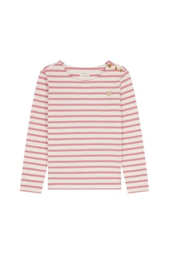 Outlet Des Petit Hauts Marinière Filipette ECRU/COMPOTE