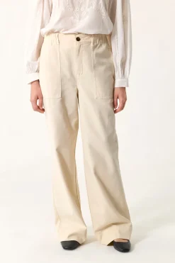 Discount Des Petit Hauts Pantalon Elaia ECRU
