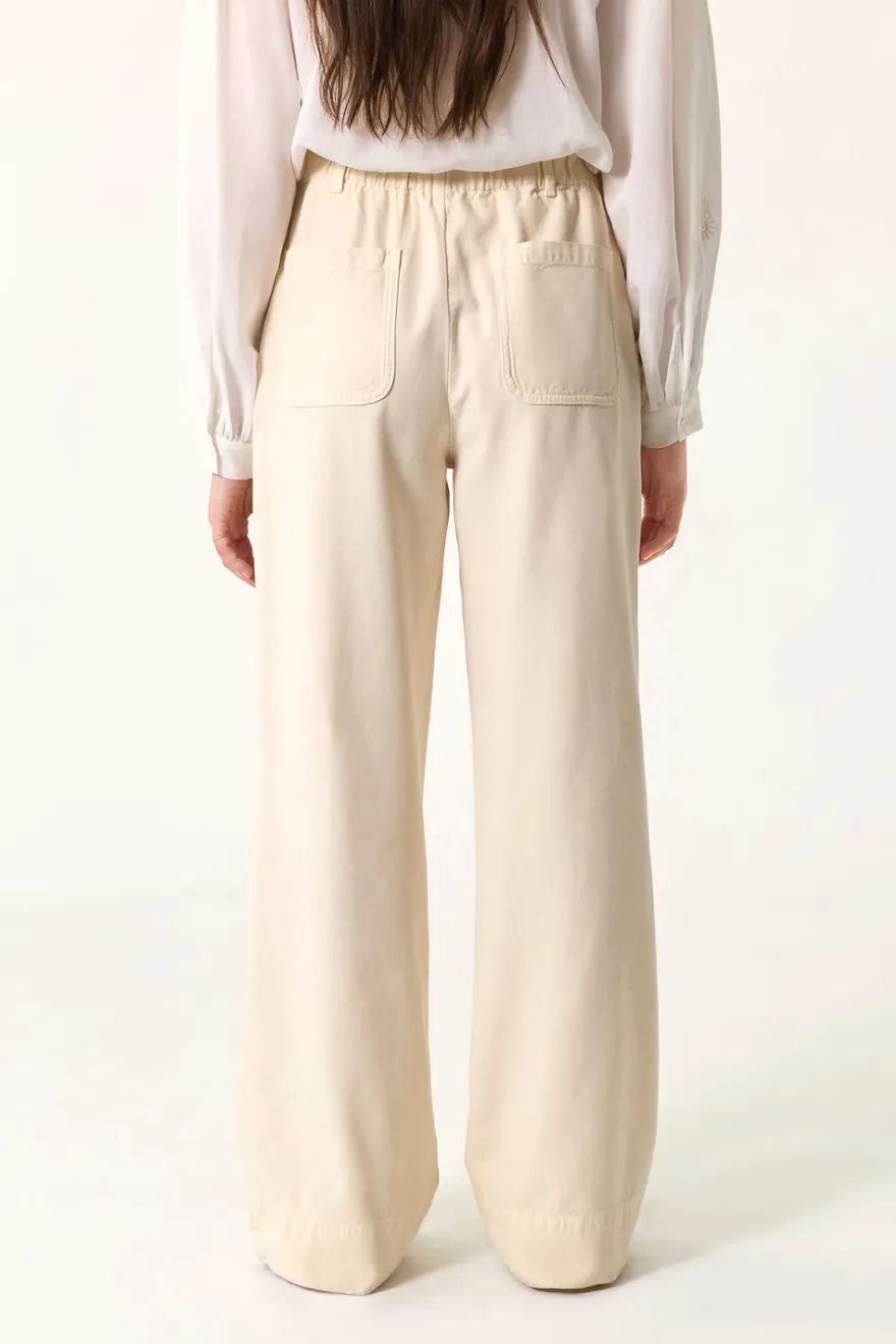 Discount Des Petit Hauts Pantalon Elaia ECRU