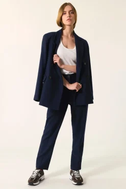 Clearance Des Petit Hauts Pantalon Rostille MARINE