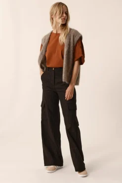 New Des Petit Hauts Pantalon Sable ASALI