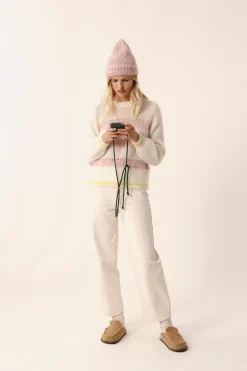 Best Des Petit Hauts Pull Alba ECRU/BRUME POUDRE