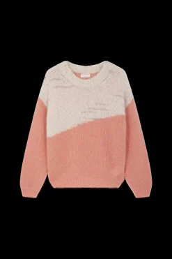 Discount Des Petit Hauts Pull Alison COING/BRUME ECRU