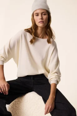 New Des Petit Hauts Pull Aragone CREME
