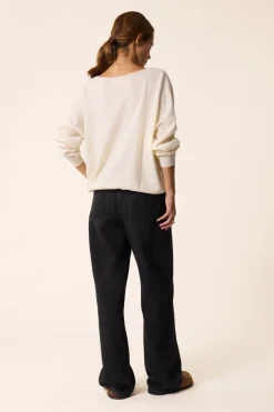 New Des Petit Hauts Pull Aragone CREME