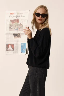Online Des Petit Hauts Pull Aragone NOIR
