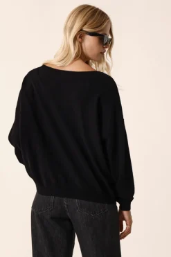Online Des Petit Hauts Pull Aragone NOIR