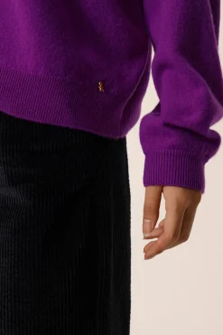 New Des Petit Hauts Pull Aragone VIOLETTE