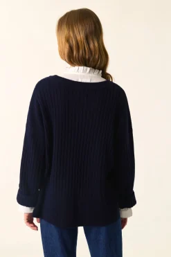 New Des Petit Hauts Pull Aristou MARINE
