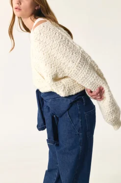 Hot Des Petit Hauts Pull Astro CREME