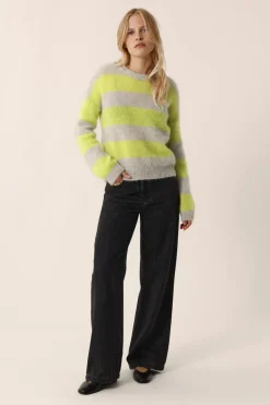 New Des Petit Hauts Pull Banelle GRIS CHINE/LUCIOLE