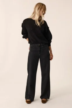 Clearance Des Petit Hauts Pull Bloom NOIR