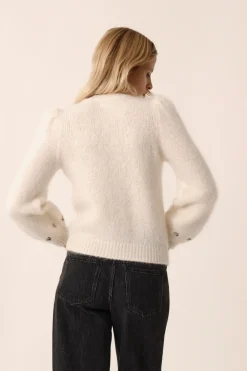 Online Des Petit Hauts Pull Bouda CREME