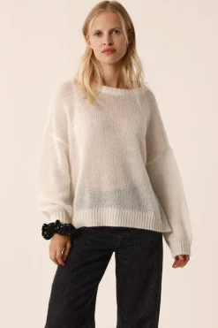 Discount Des Petit Hauts Pull Bulon ECRU