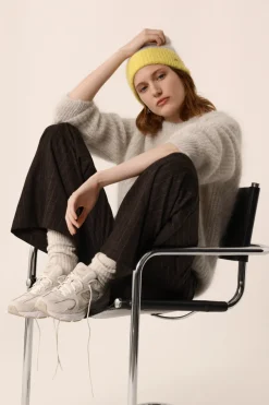 New Des Petit Hauts Pull Burma GRIS CHINE