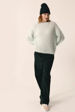 Discount Des Petit Hauts Pull Burma VERT D'EAU