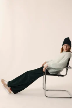 Discount Des Petit Hauts Pull Burma VERT D'EAU