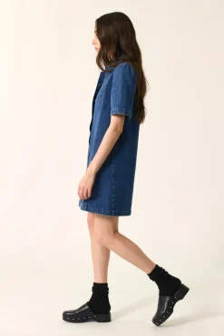 Online Des Petit Hauts Robe Loumina MIDDLE BLUE