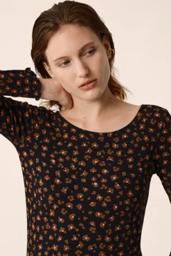 Discount Des Petit Hauts Tee-shirt Hailey LEO NOIR