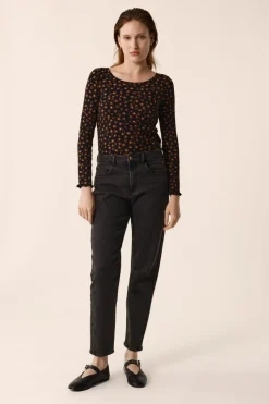 Discount Des Petit Hauts Tee-shirt Hailey LEO NOIR