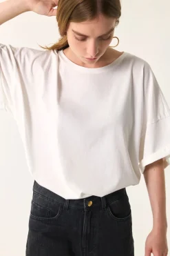 Clearance Des Petit Hauts Tee-shirt Haricia ECRU