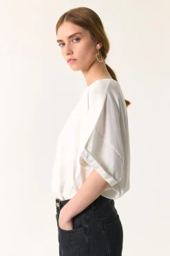 Clearance Des Petit Hauts Tee-shirt Haricia ECRU