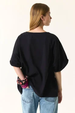 Online Des Petit Hauts Tee-shirt Haricia NOIR